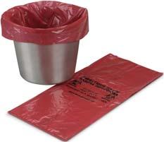 Biohazardous Waste Bags Biohazardous Waste Bags Chemotherapy Waste Collection Bags are used for transport of anti-neoplastic medications and chemotherapy waste.