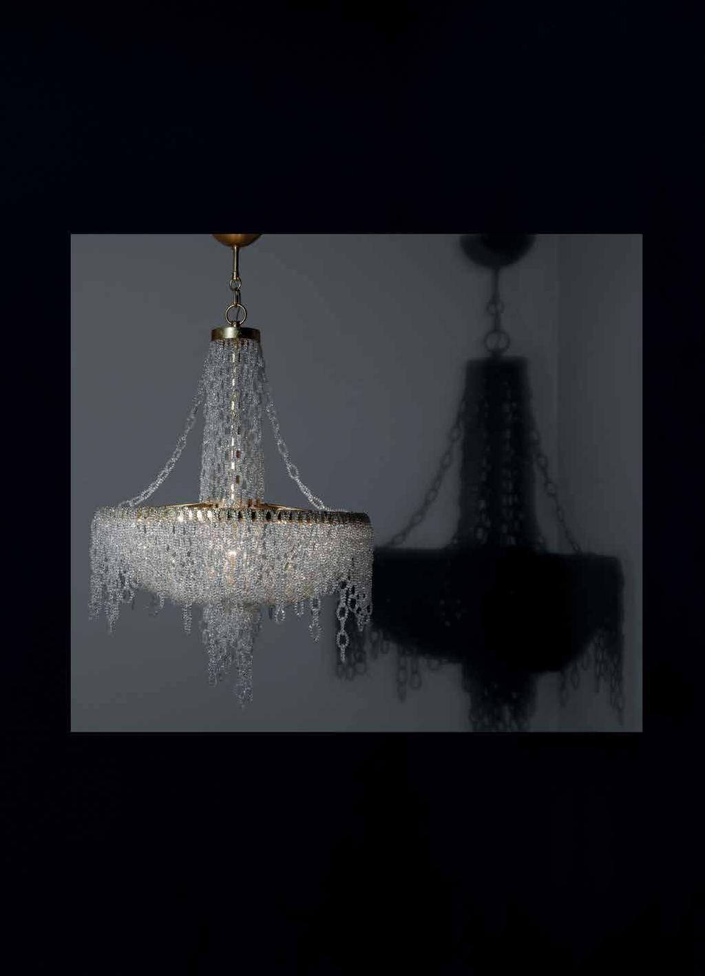 100 cm Item Eva EX02 5 Lights chandelier (E14 40W max)