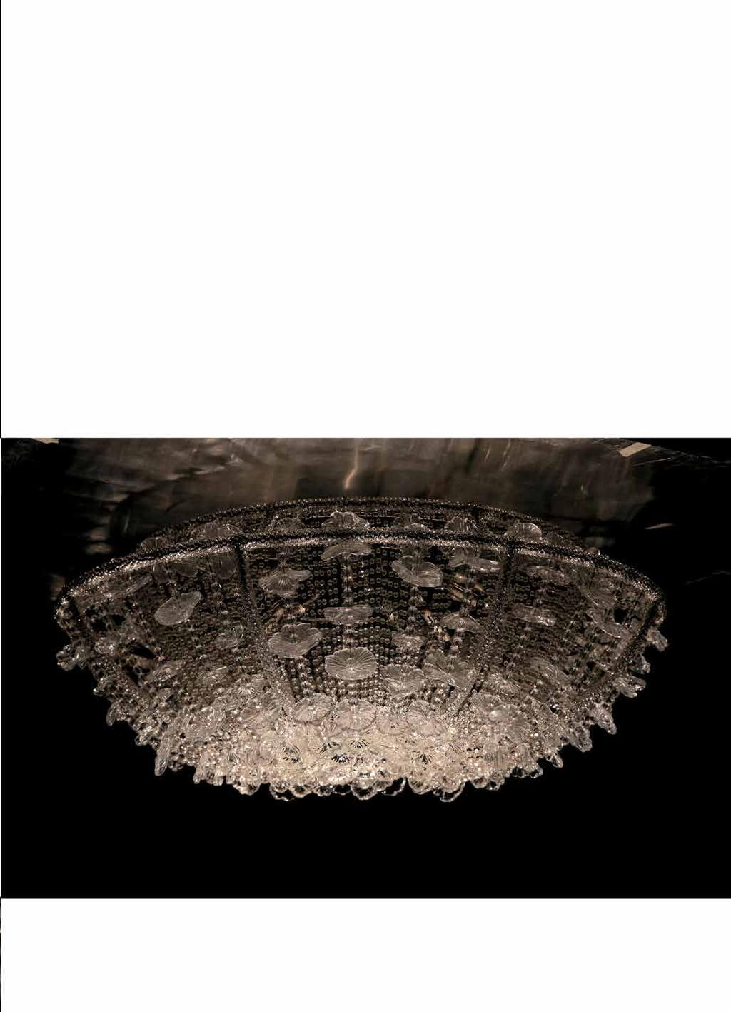 Ø 80 cm 30 cm Item Margherita EX04 12 Lights ceiling lamp (E14 40W max) Finish: