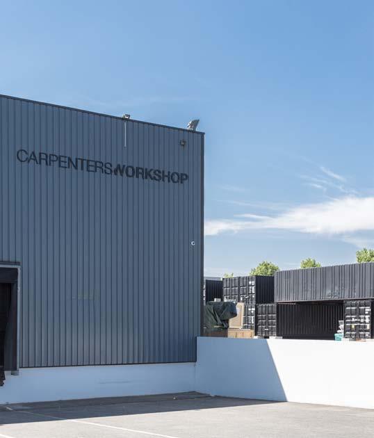 CARPENTERS WORKSHOP ROISSY L: EXTERIOR VIEW R: VEILED IN A DREAM BY WENDELL CASTLE IN PRODUCTION CARPENTERS WORKSHOP ROISSY Carpenters Workshop Roissy is the space dedicated to the artistic research