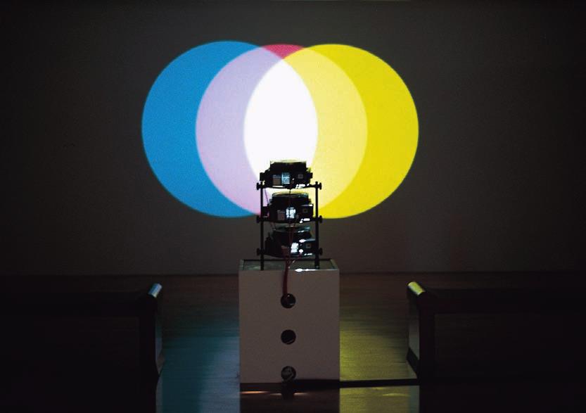 Dimensions variable Magic Lantern, 1987 Audio-visual installation: slide projections with synchronised soundtrack; 3 carousels