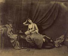 Paul Getty Museum, Los Angeles, 85.XP.355.9 82. Contemplative Odalisque, 1858 Image: 35.9 x 43.