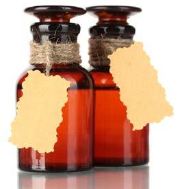 peppermint oil 2 drops thyme oil