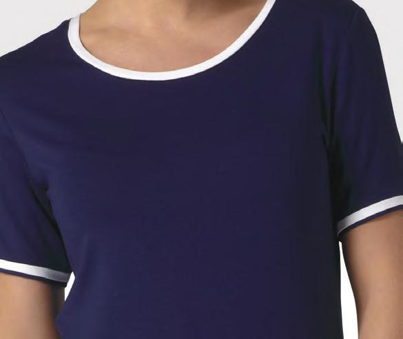 Lexie JerseyTop Yasmin Work a relaxed take on