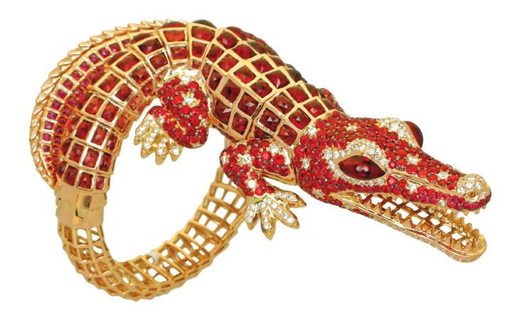 Among the more colourful high jewellery gemstone collections was an array of amazing animal jewellery by Thailand-based Zorab Creation.