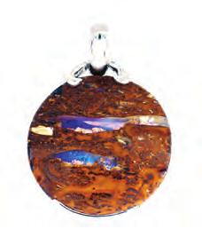 Touches  Opal Pendant with