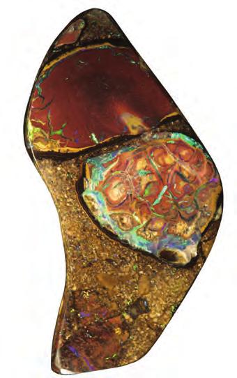 Polished Boulder Opal
