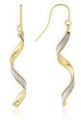 9ct yellow gold oval earrings 180 E.