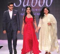 Global Appeal Blending the beauty of the east and the west, Saboo Fine Jewels showcased three sensational collections at the IIJW.