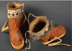 Figure 1: Pair of child s boots (25-5-10/98129). Copyright 2014 Peabody Museum of Archaeology and Ethnology.