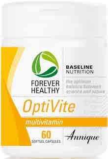 OptiVite 60 softgel capsules Your daily dose of health.