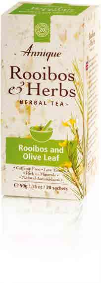 AE/08367/18 ROOIBOS & HERBS contains the highest
