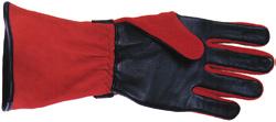 AZUSA Racing Gloves NYLON BODY Pique knit Nylon body features 4-way stretch and 3D finger structure for form fitting comfort. Fleece-lined, Absorbent, Breathable. Available in Red, Blue or Black.