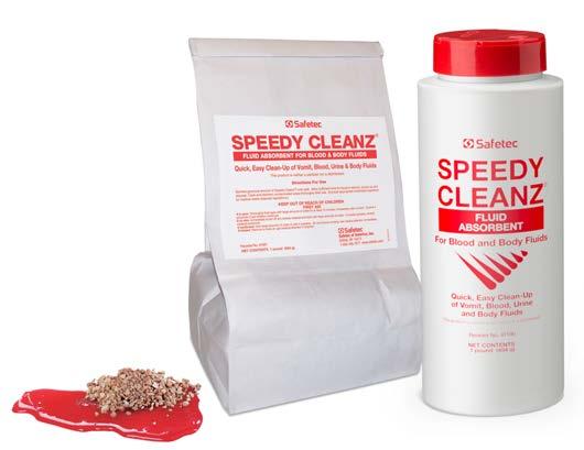 Speedy Cleanz Fluid Absorbent The economical alternative to Red Z.