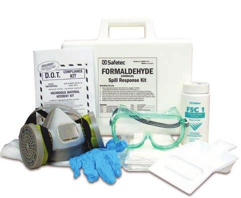 Chemotherapy Spill Kit Protect and clean up spills involving cytotoxic therapy drugs.