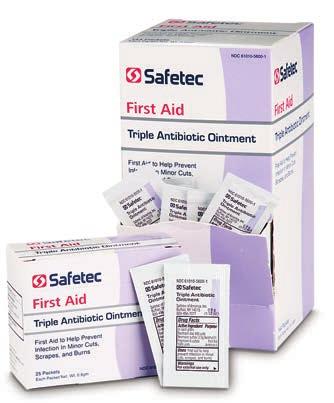 Triple Antibiotic Ointment Helps prevent infection, and aids in the healing of minor cuts, scrapes and burns. Apply 1-3 times daily for optimum results.