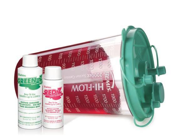 Red Z / Green-Z Bottles Spill Control Available in a variety of single/multi-use packaging options Fast-acting and easy-to-use Eliminates splashing and aerosolization Cost