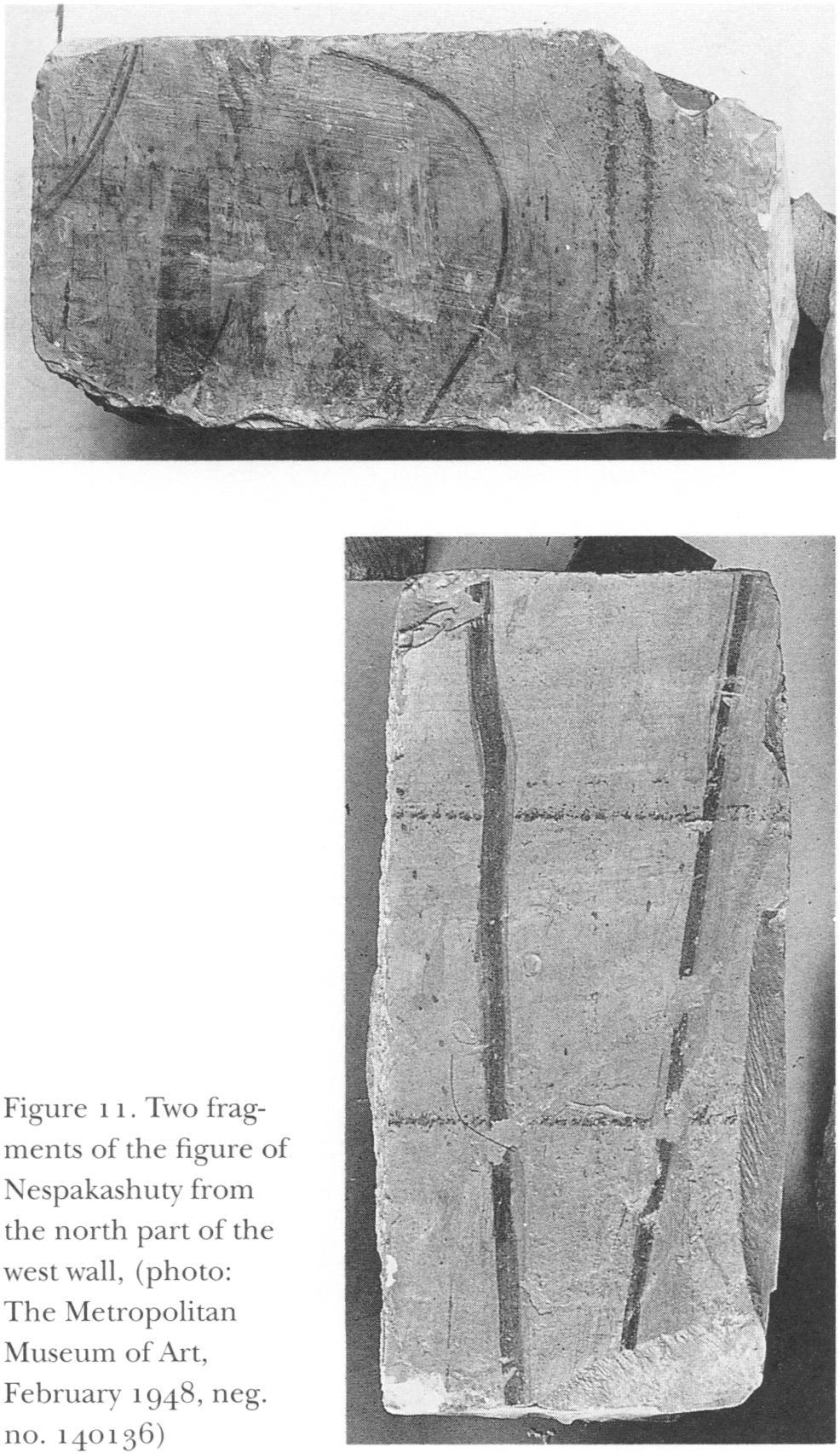 Iconographic and stylistic sources (see Chart 2, page go) Similar representations of a tomb owner wearing a pelt vestment have been known since the Third and Fourth Dynasties.