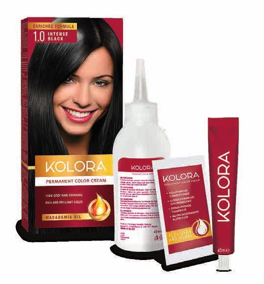 Radiant and vivid hair color with macadamia oil HAIR COLORANT / 45 ml 27 SHADES The formula with intensive