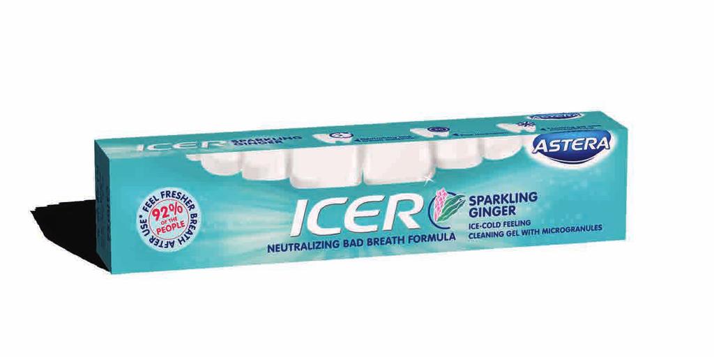 Get back in the game ICER / 75 ml Toothpaste against bad