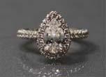 diamonds (1.40ct). Includes appraisal from local gemologist. Size: 4 6,000.