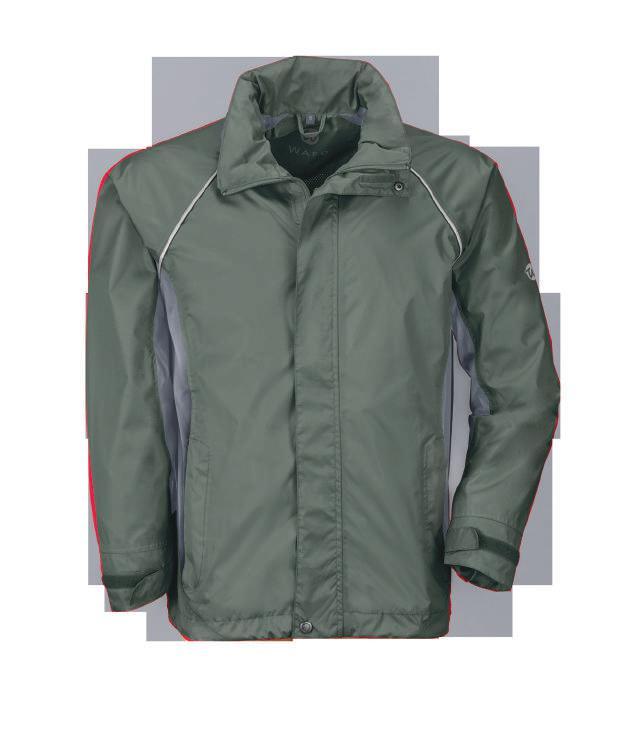 RAINWEAR Breda style 850 men Fashionable, sporty fitted Men Rain Jacket, PU coating Small packaging volume as well as many functional details and low weight feature our jackets and pants.