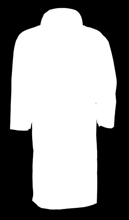 Ventilation insert at shoulder area, drawstring at waist, high-closing collar, hood with elastic cord and to be stored in collar.