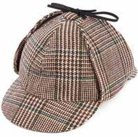Watson Cap Country tweed 538 with grey shearling ears CSK100364 Watson Cap Country tweed 573 green check