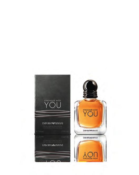 FRAGRANCE EMPORIO ARMANI STRONGER WITH YOU Stronger with You is the new oriental fougère fragrance for a modern, strong and