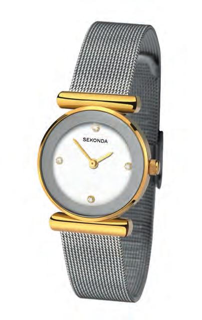 WATCHES SAVE 31 ON RRP SEKONDA LADIES MESH WATCH Wear it anywhere: this stylish watch from Sekonda combines form, function and fashion thanks to its use of