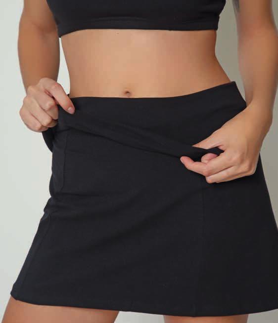 sunset Slim fit skirt with adjustable waistband.