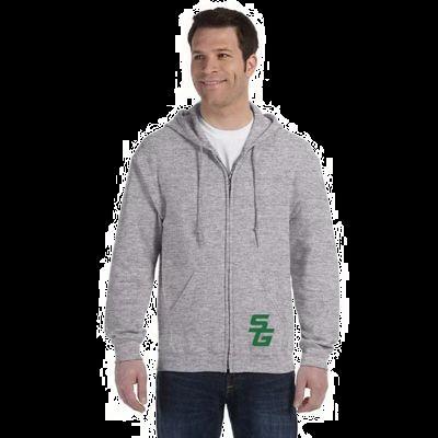 Men's Heavy Blend 50/50 Full Zip Hoodie $28.99 ea. *If you want to order less than 25 units, there will be a setup charge of $150.00* Description: 8 oz Heavy Blend 50 / 50 Full-Zip Hooded sweatshirt.