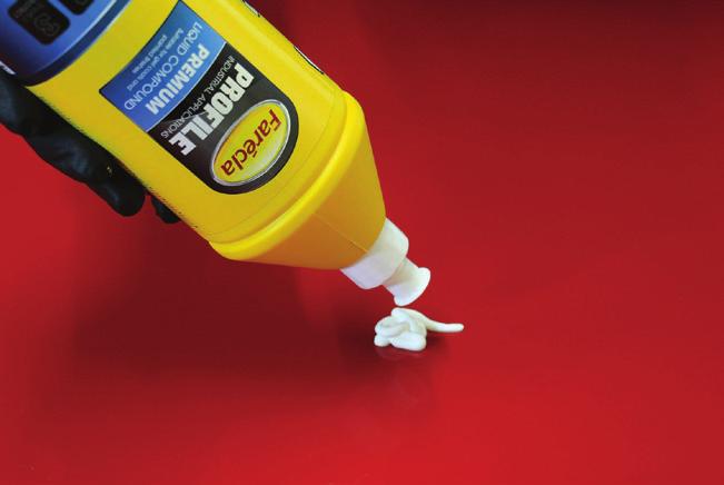 7 8 PROFILE COMPOUNDS PROFILE EXTRA COARSE CUT COMPOUND Rapid, permanent removal of deep scratch marks from P600 or fi ner Use on hard surfaces such as composites,