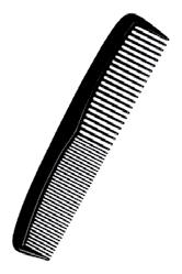 Comb 12/pack 502001 144/case 316001 (Individually wrapped) 1,728/case 502011 (144