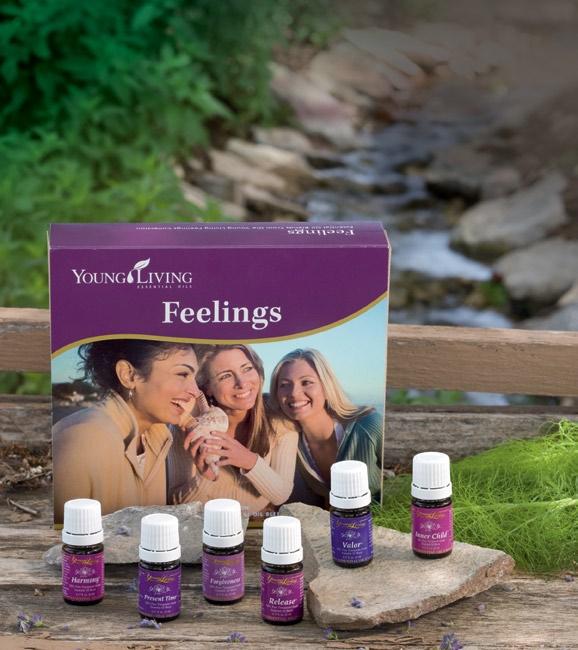 Release Negative Emotions Experience the New Feelings Collection Young Living introduces the new Feelings Collection as a natural way to leave negative recollections behind and begin each day with
