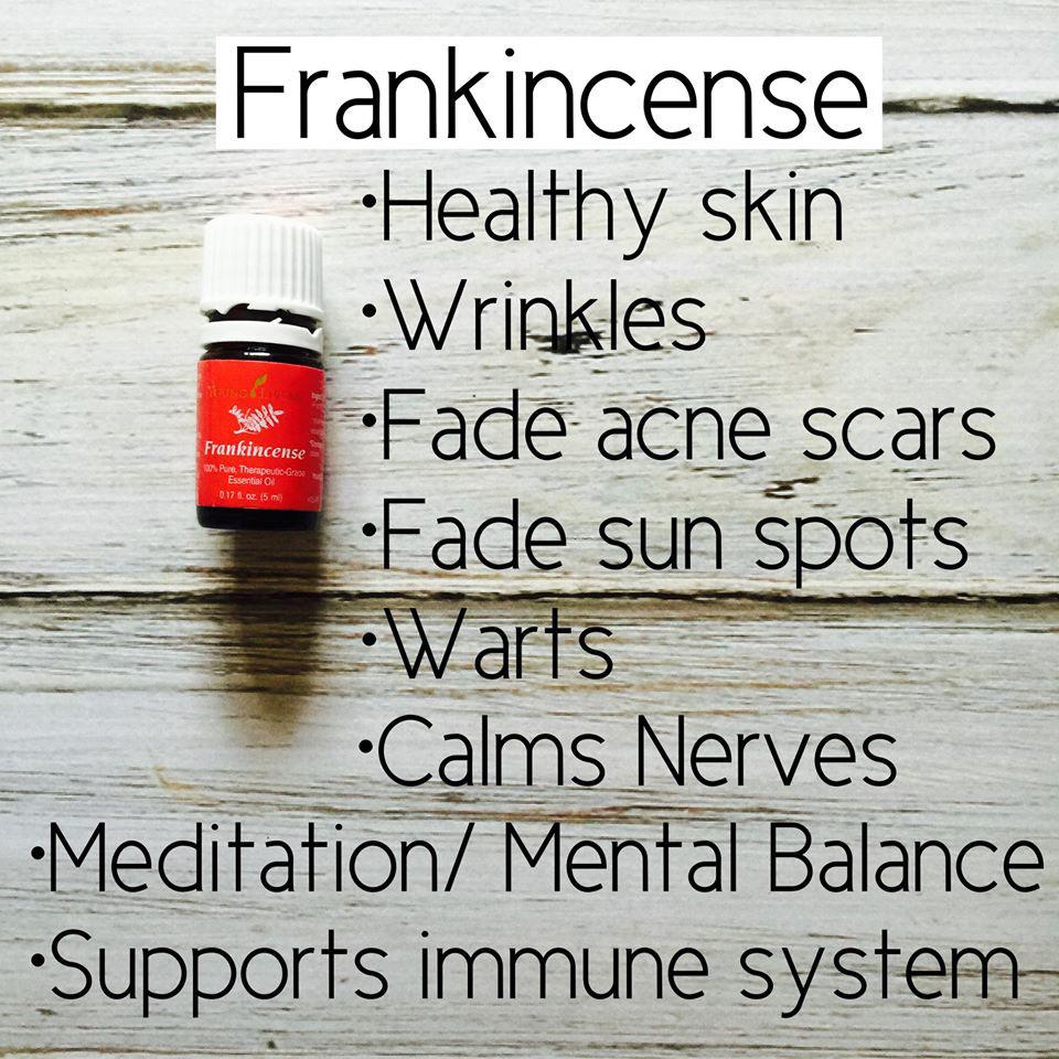 Frankincense has a sweet, warm, balsamic aroma that is stimulating and elevating to the mind.
