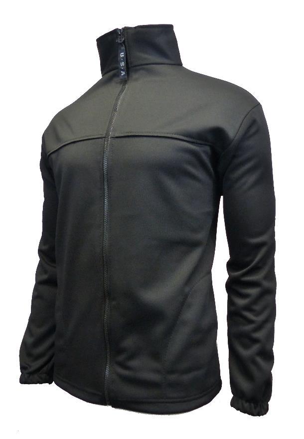 Material: 100% Poly (280GSM) BLACK NAVY S52A Adult Soft Shell Full Zip
