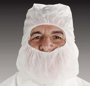Critical Cover Hoods & Bouffants Critical Cover GenPro Elastic Hood Complete, Comfortable & Combined Coverage All in One!