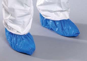 This category of shoe cover is for use in non-hazardous environments only. Construction Details: GenPro shoe covers have anti-skid properties. Anti-skid Serged Seams Shoe Covers Shoe Thread Part No.
