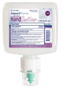 Foaming Hand Wash A high quality, instant lather foam with moisturizers and emollients to