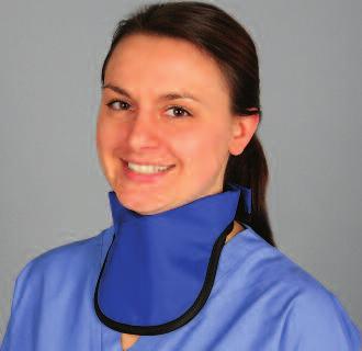 75 ea Attached Must Order With Apron Attached Thyroid Shields When purchasing a Personalized or Perfect Fit Apron, you have the option of adding an Attached Thyroid Shield.