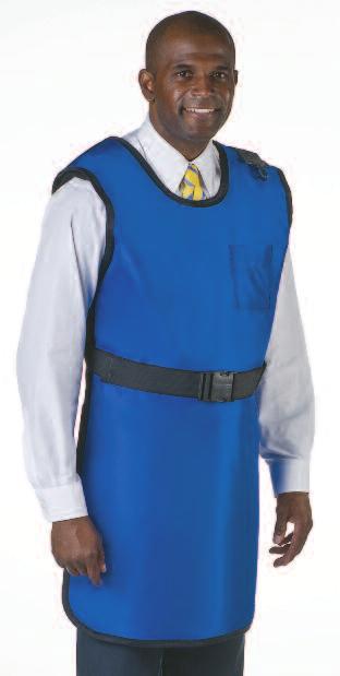 Easy on, easy off Special Procedure Apron w/ Closure Weight is distributed uniformly across shoulders, allowing hours of comfort without fatigue.