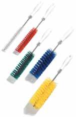 & Fitting Brush Making cleaning of concealed places inside elbows, tees and valves a snap with these, galvanized twisted-in-wire brushes. Heavy-duty construction with large plastic handle.