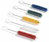 Colour Coded Valve Outlet Brush Valve Outlet Brushes are a must for 100% thorough cleaning. With its heavily filled bristle area, this brush will really do the job. Twisted-in-wire construction.
