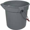 Colour Coded 5 Gallon Plastic Pail Avoid contamination by matching pail colour to a particular job or zone in your plant.