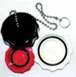 Colour Coded Tapered Plastic Dust Cap Colour-Coded for easy identification and meeting colour-coded requirements.