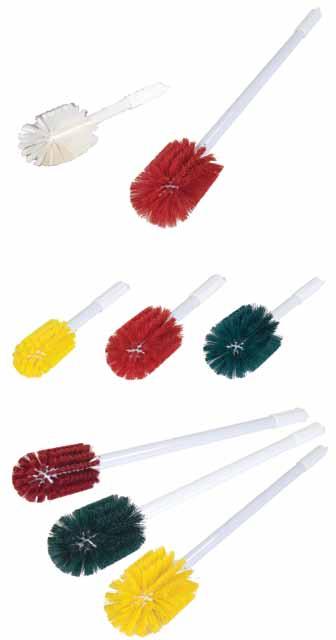 Colour Coded Atlas Multi-Purpose Brush These medium-stiff bristled brushes are a favourite for a wide range of tasks: valves, horn hoops, outlets, kettles, or urns.