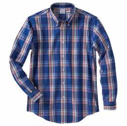 to remain virtually wrinkle-free Button-down collar Signature 6-Pleat Shirring at the