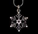 00 Mini Snowflake Necklace Genuine