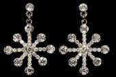00 Snowflake/Pearl Earring #730 $12.
